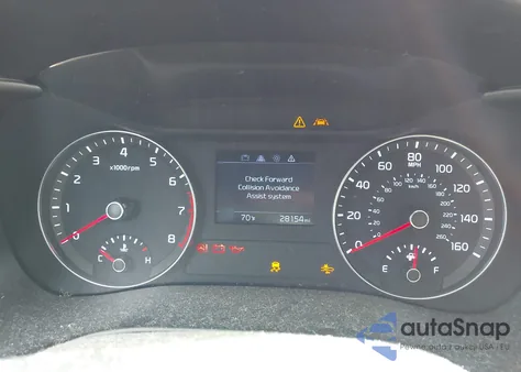 2020 Kia Forte Lxs z USA, uszkodzony, nr VIN 3KPF24AD1LE161370